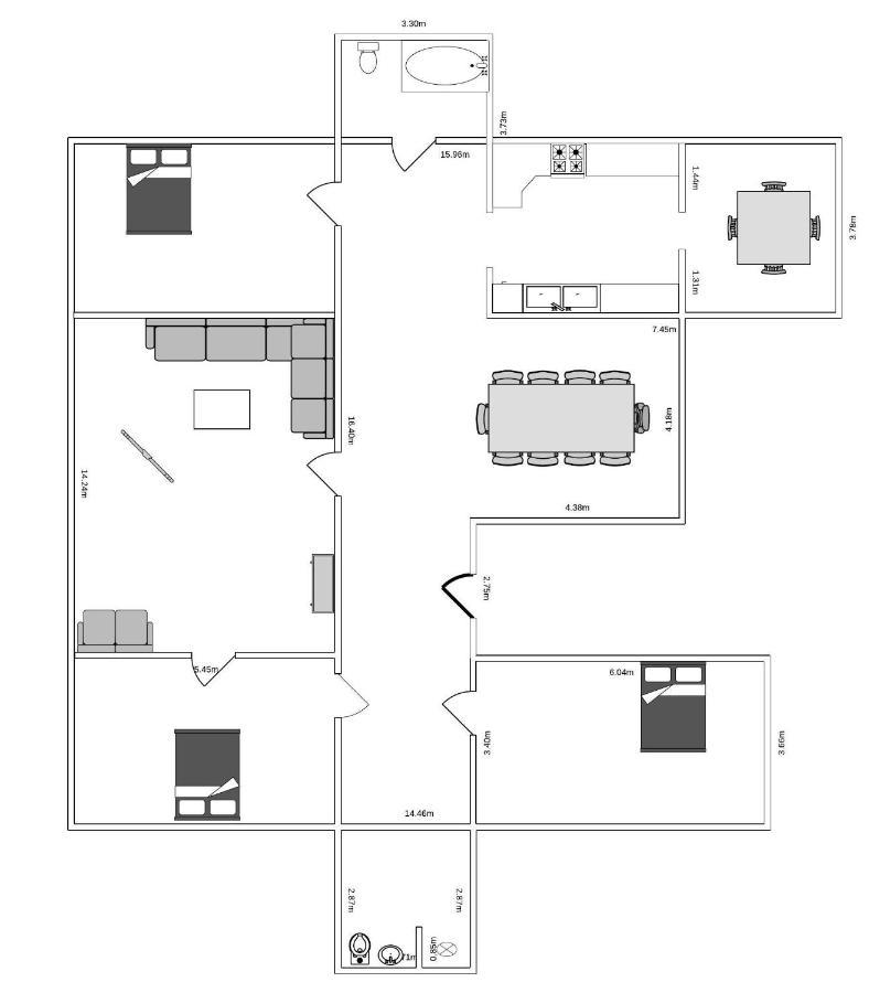 Moderen And Sleek 3Br With Bath By The Lakes And Metro コペンハーゲン エクステリア 写真
